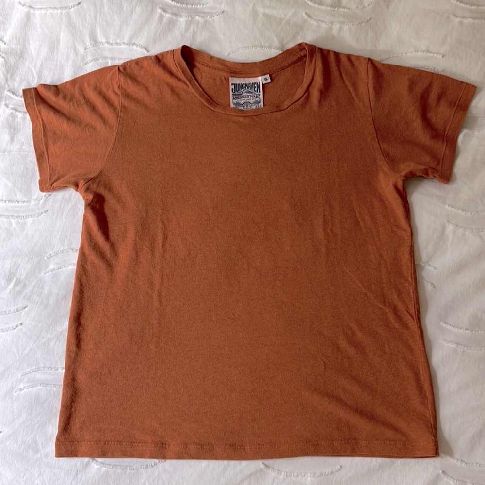 NWOT Jungmaven Lorel T in “Himalayan Rhubarb”